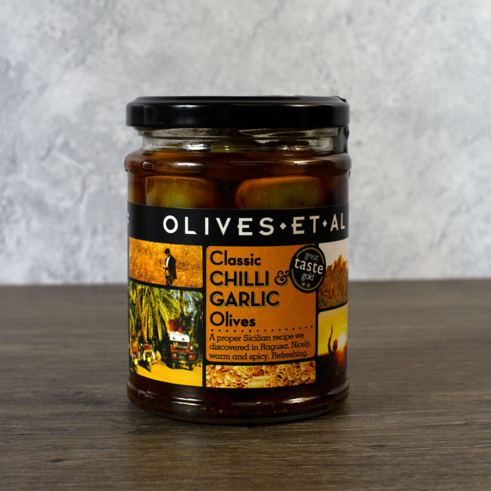 Shop Olives Et Al Chilli & Garlic Olives Cheese Cuisine