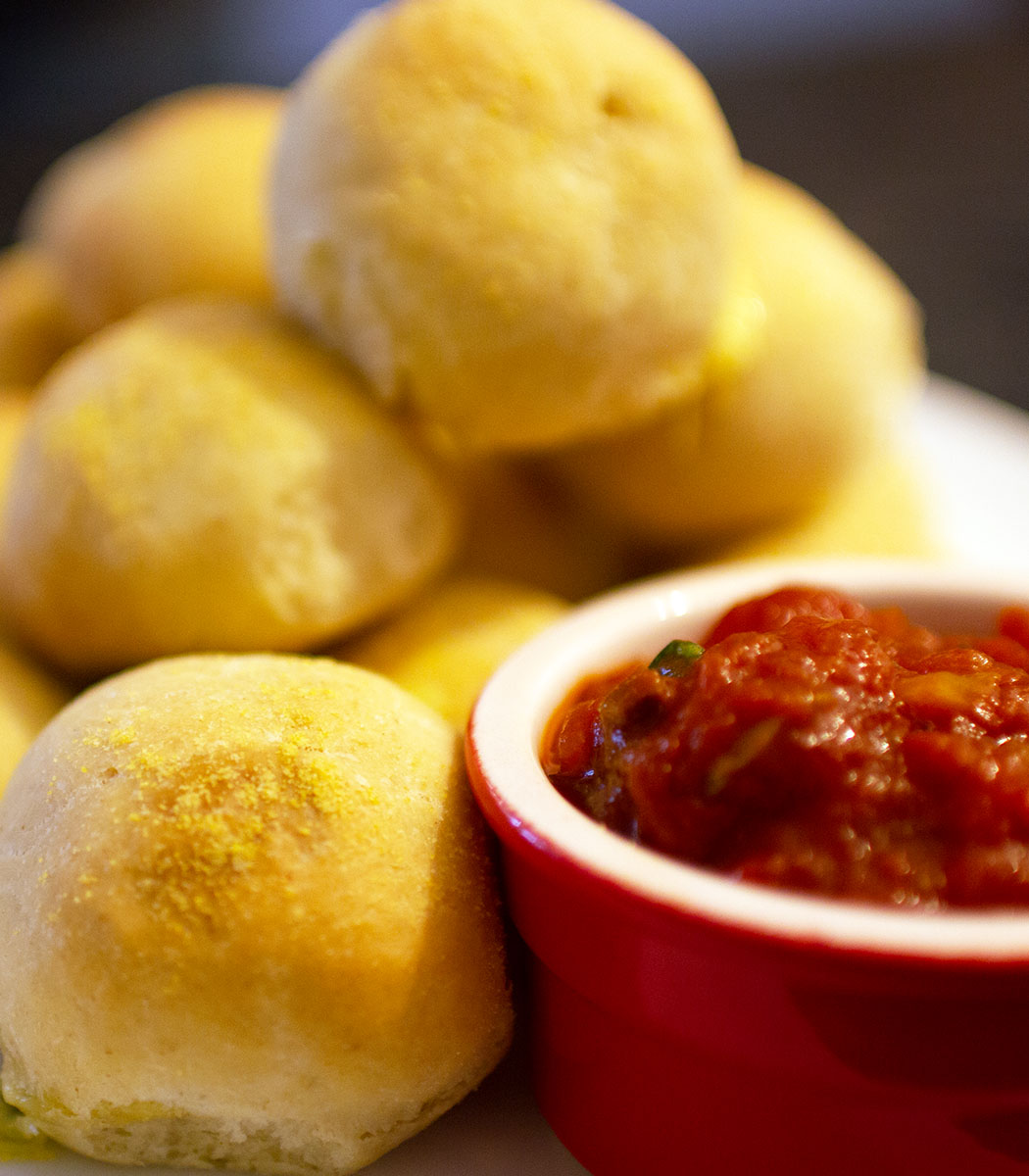 Sharpham Rustic Garlic &#038; Chive Stuffed Dough Balls