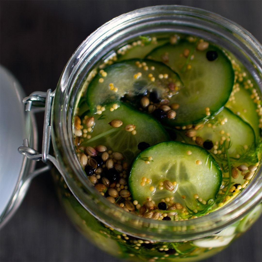 Quick Pickled Cucumber